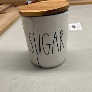 Rae Dunn Artisan Collection marble sugar canister